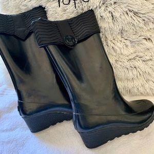 Sperry Topsider Waterproof Rain Boots, Size 8M